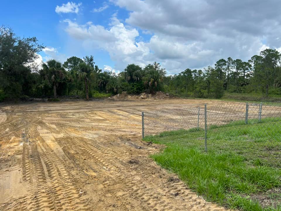 Grading for Blue Collar Development in Lehigh Acres, FL