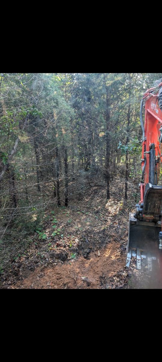 Site Preparation for Nathan Foyil Bobcat Work in Edmond, OK
