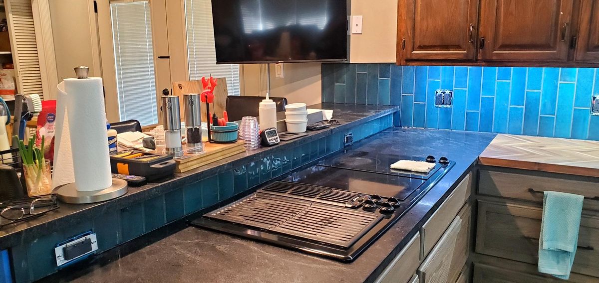 Backsplash for D&J Custom Floors in Nederland, TX