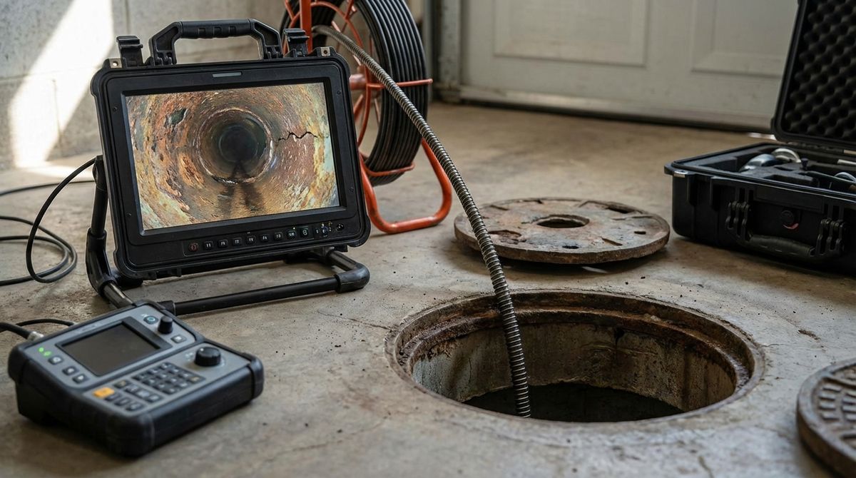 Sewer Camera Inspection for Nicks Sewer and Drain Cleaning in Ridgefield Park, NJ
