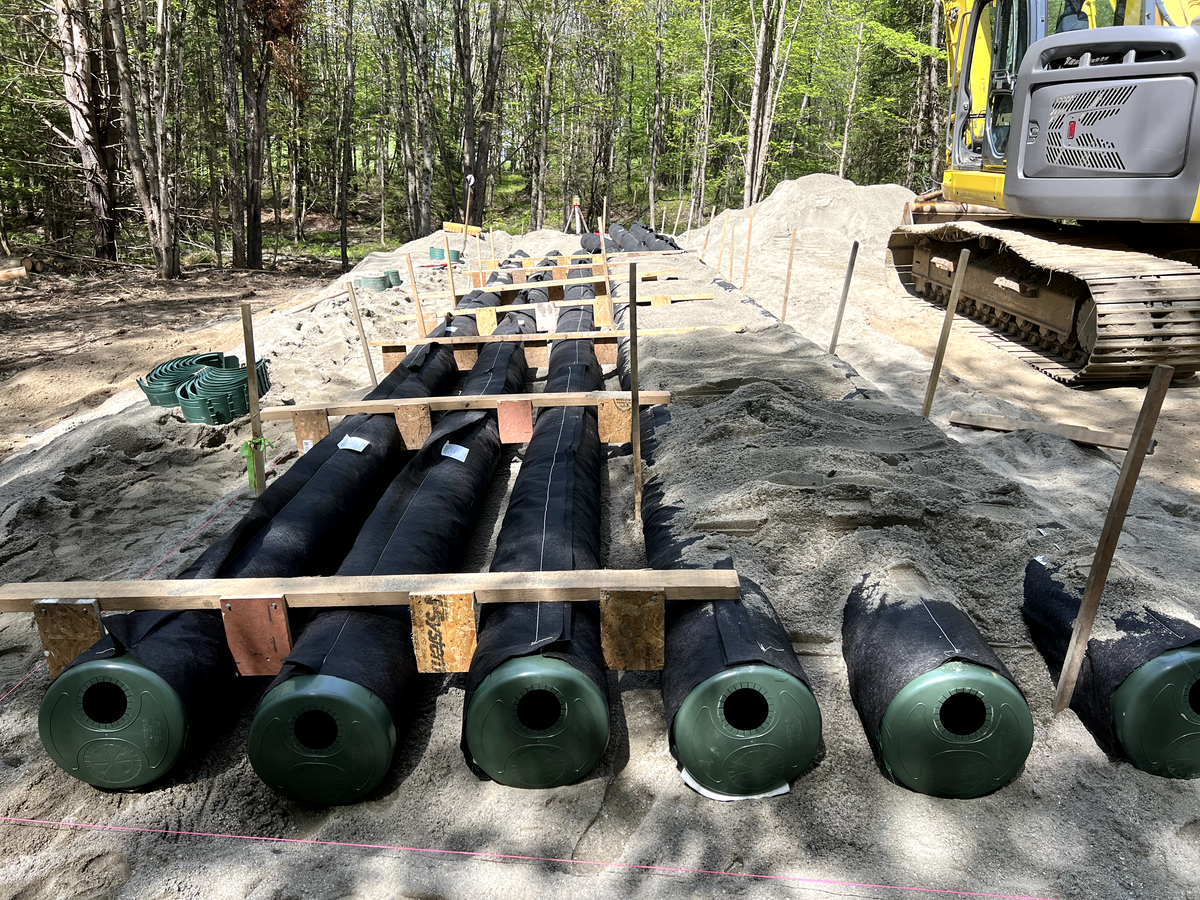 Site Preparation for Andy Naylor Excavation in Johnson, VT
