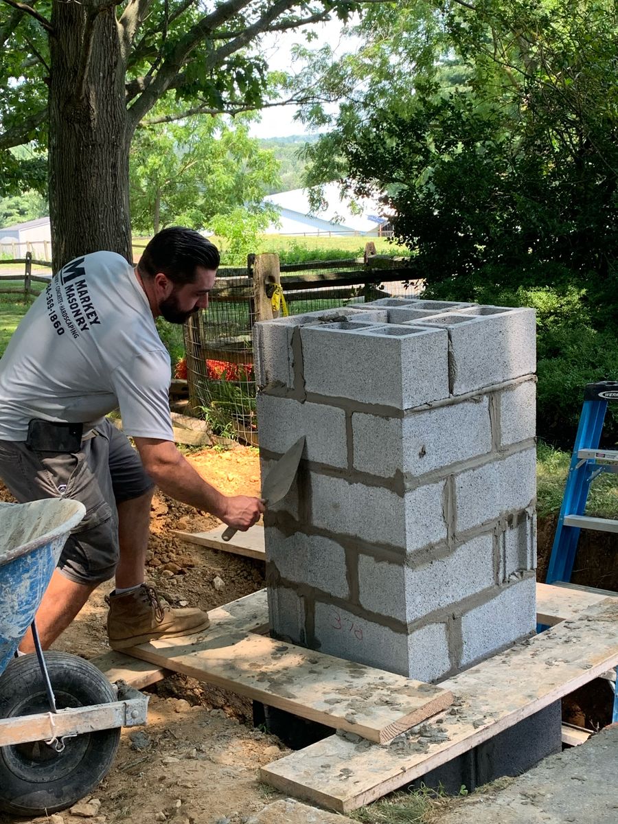 Brickwork for Markey Masonry LLC in Phoenixville, PA