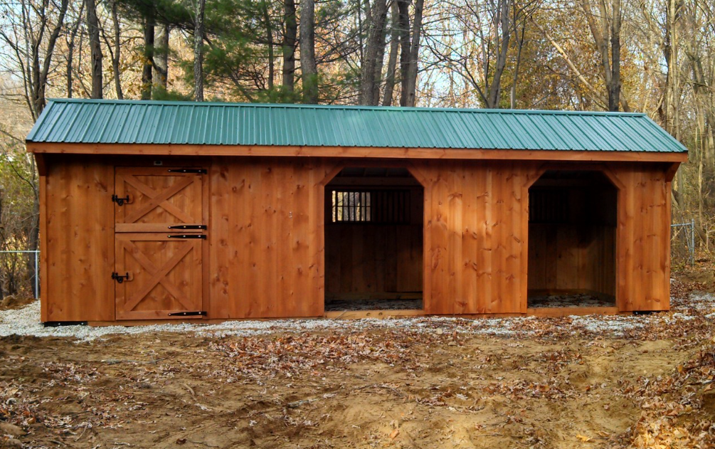 Run-in-sheds for Pond View Mini Structures in  Strasburg, PA