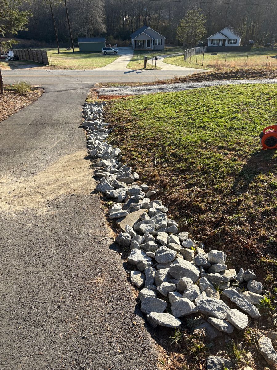 Retaining Wall Construction for Taylormade Lawn Management in Clarkesville, GA