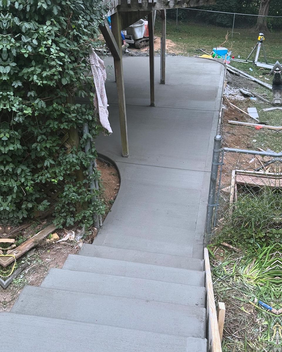 Stair Design & Installation for Prestige Concrete in Nashville, TN