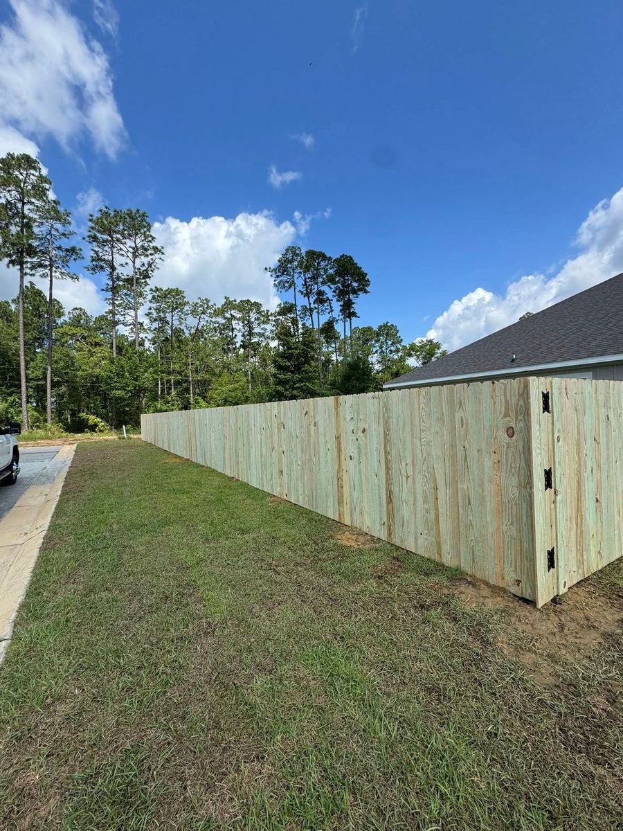 Wooden Fencing for Forrest Fencing in Pensacola, FL