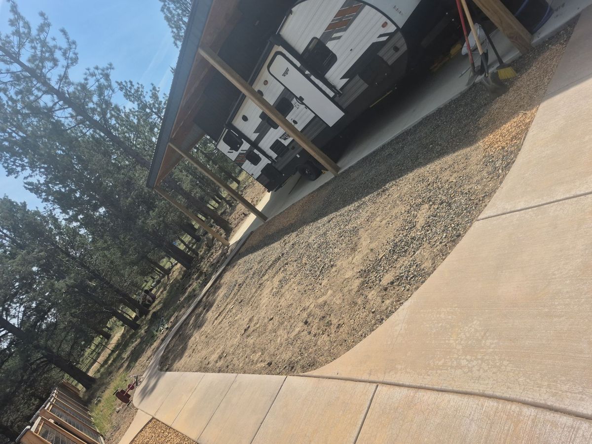 Concrete Slab Construction for TJR Concrete and Construction in Bend, OR