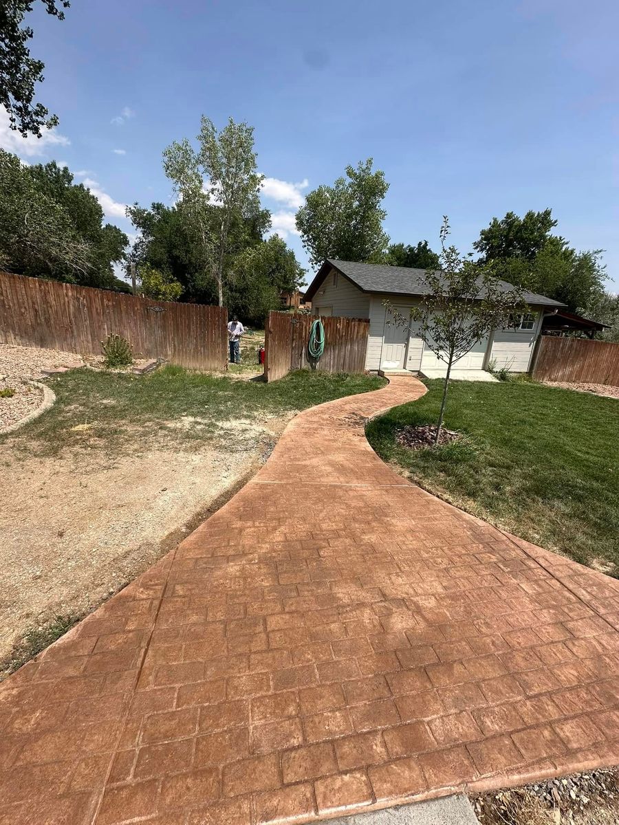 Landscape Design & Installation for GB Concrete & Landscapes in Grand Junction, CO