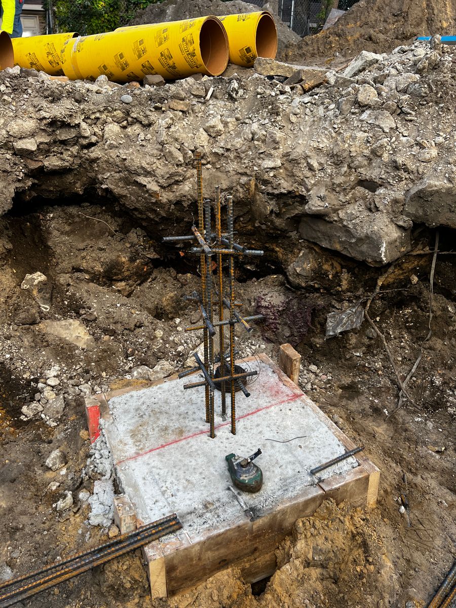 Concrete Piers for Onyx Concrete Contractors in Chicago, IL