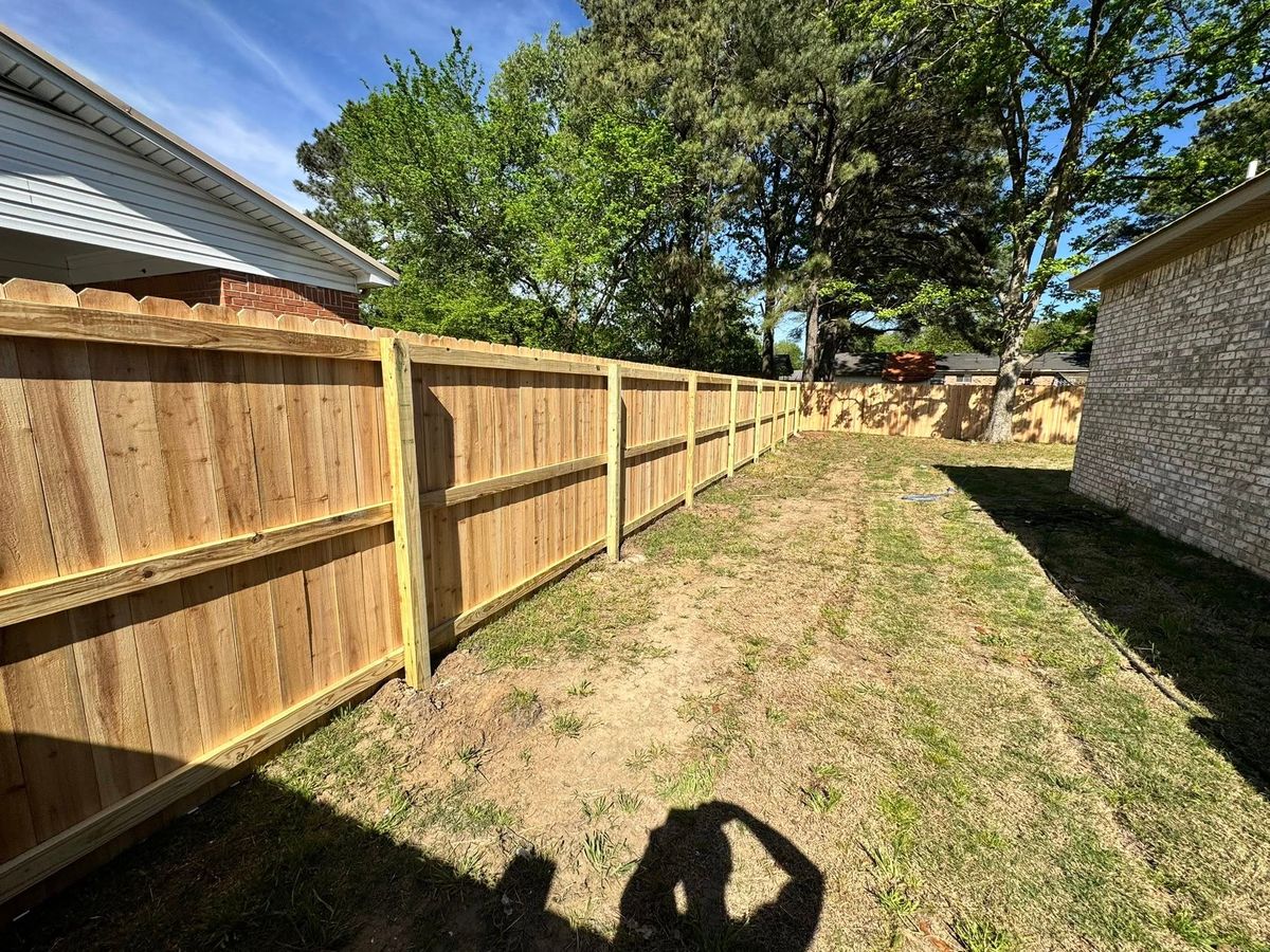 Fence Installation for KBM Fencing & More in Paragould, AR