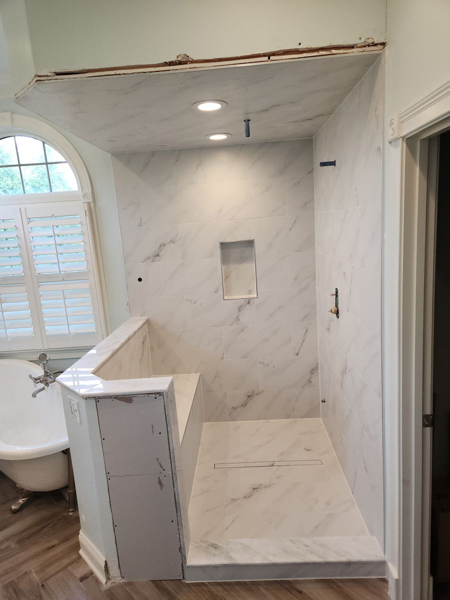 Bathroom Remodeling for Precision Tile LLC in Richmond, Kentucky