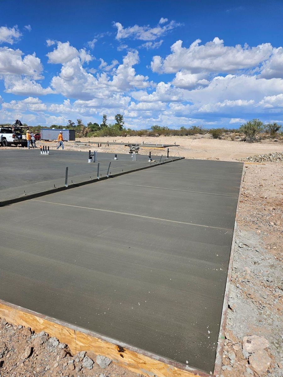 Concrete Slab Construction for Rockin Custom Concrete  in Litchfield Park, AZ