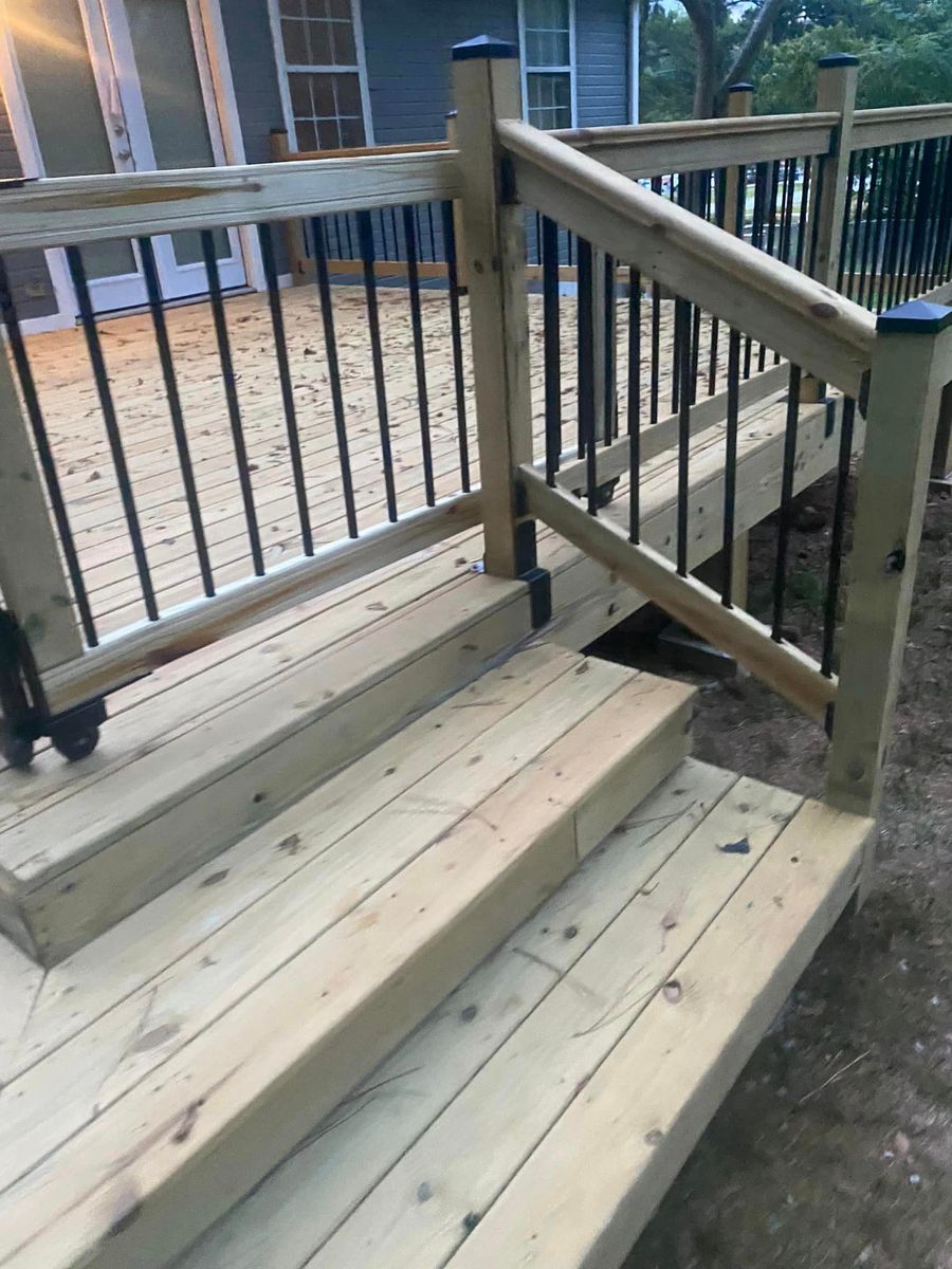 Deck and Patio Construction for For My Kids Construction and Cleaning LLC in Carrolton, GA