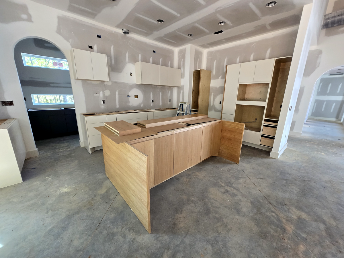 Kitchen Cabinets for Carolina Woodworks in Lyman, SC