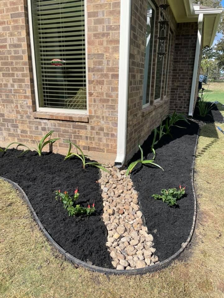 Flowerbed Makeovers for JLP Home & Commercial Services, LLC in College Station, Texas