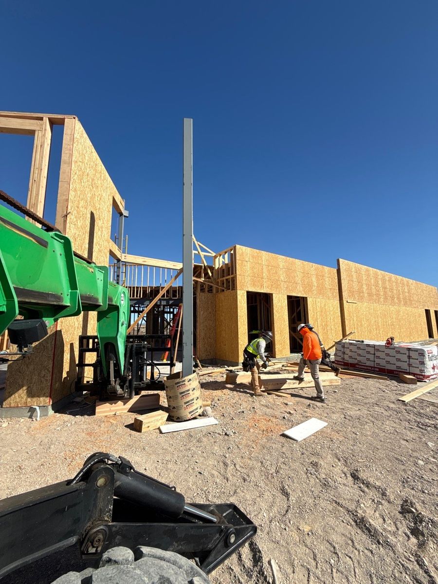 Framing for Ant Farm Construction in Kingman, AZ