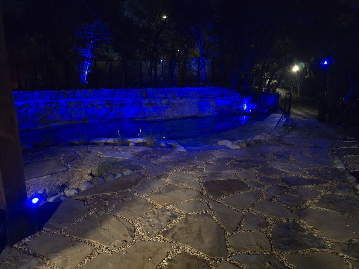 Landscape Lighting for Green Pastures Lawn Care in Bastrop, TX