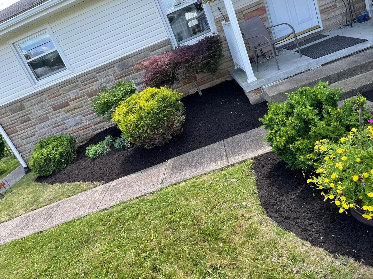 Mulch Installation for Kehl Lawn and Landscape in Athens, OH