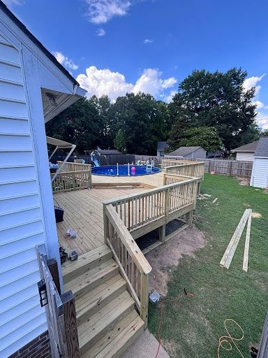 Deck & Patio Installation for Supreme Remodeling in Wilson, NC
