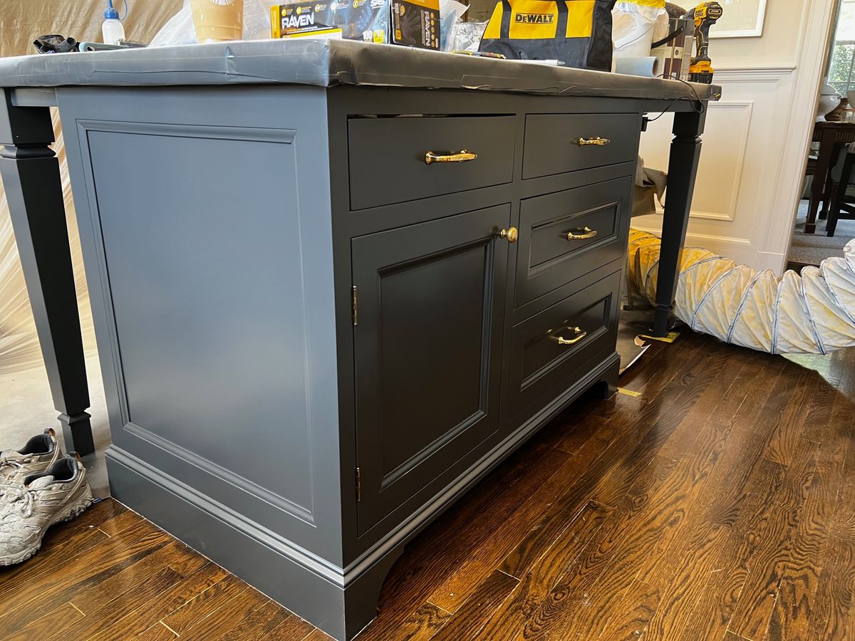 Cabinet Refinishing for Cameron's Fine Finishes  in Natick, MA