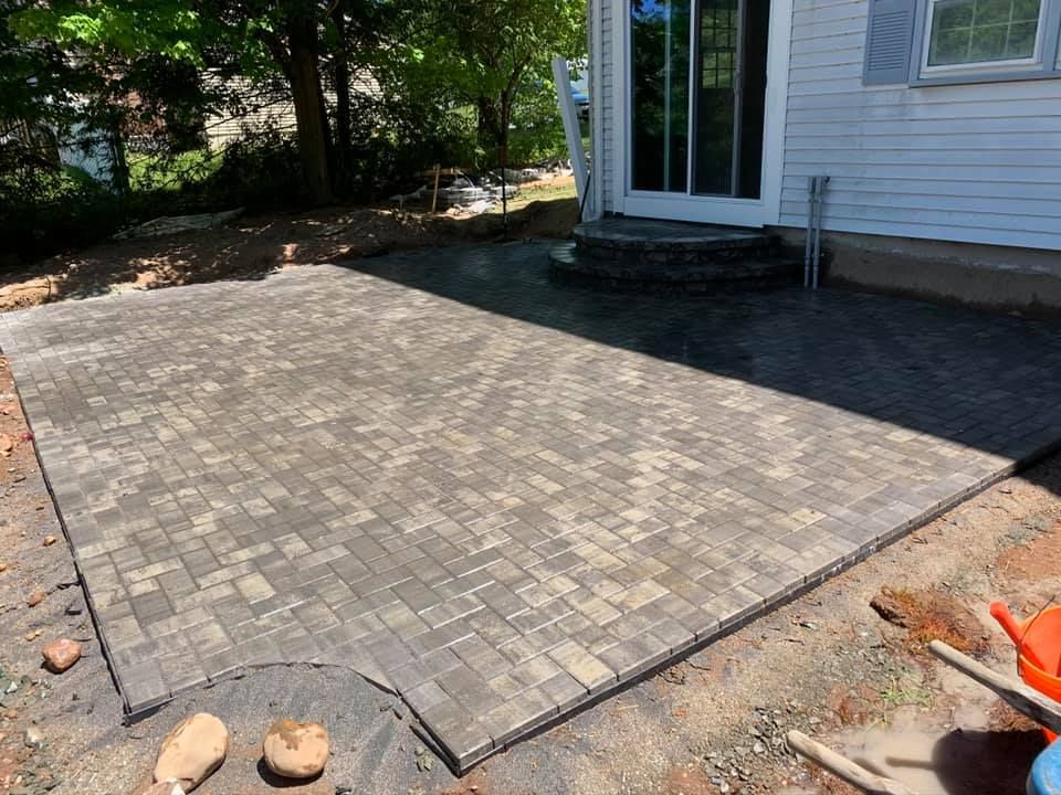 Patio Design & Construction for Smittys Property Maintenance LLC in Wethersfield, Connecticut