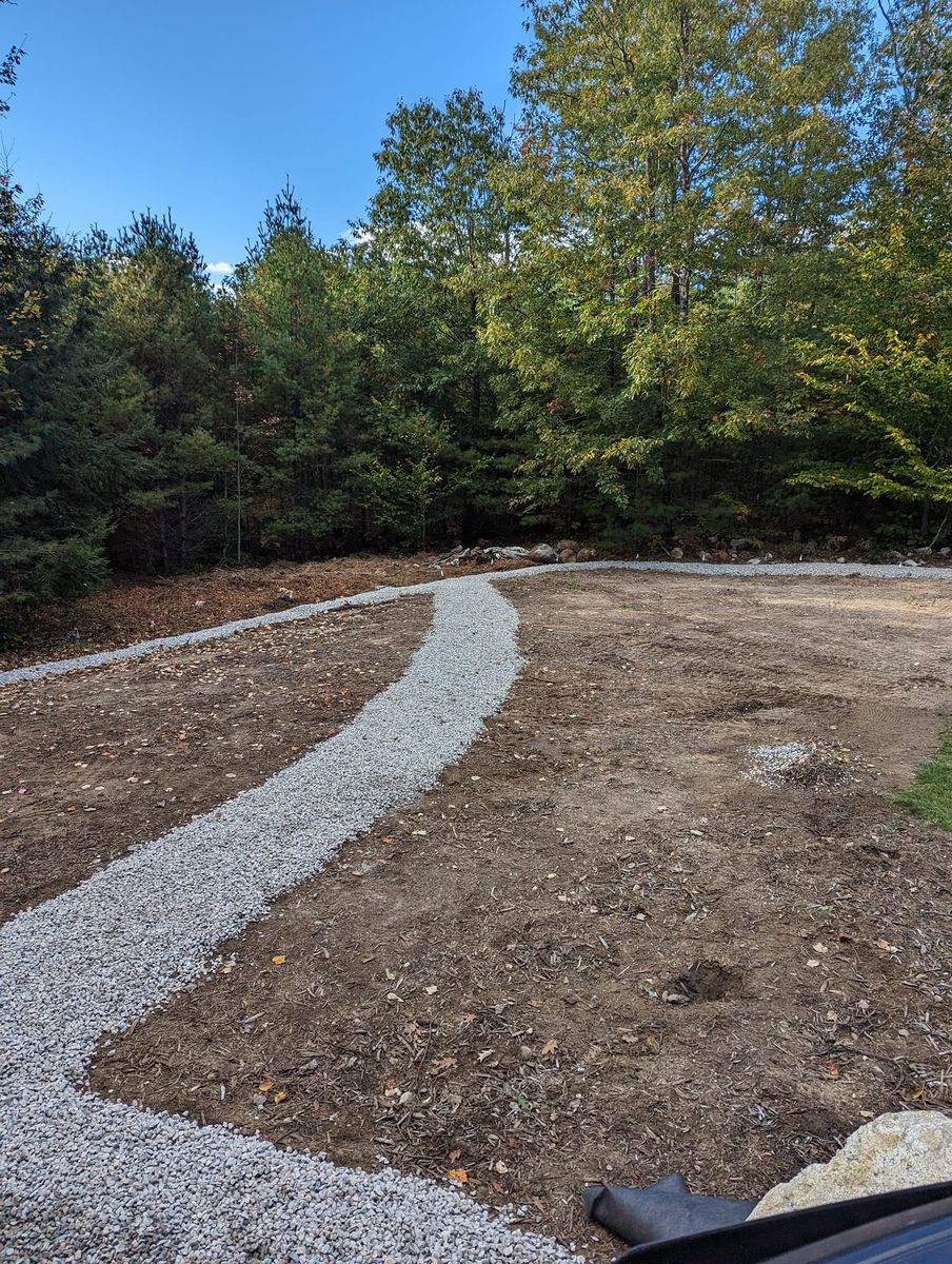 Grading and Leveling for Krahn Excavation in Portland, Maine