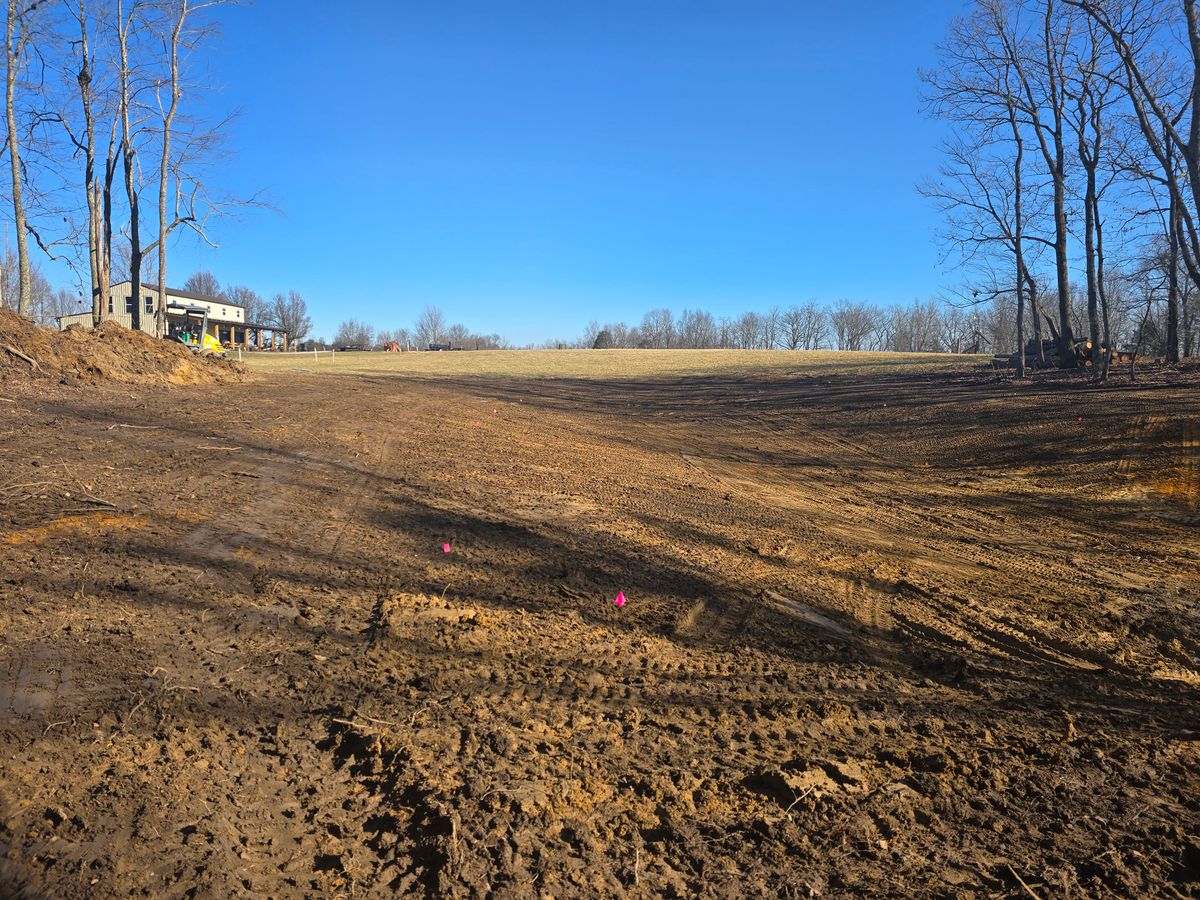 Land Grading for Troyer's Excavation in Monterey, TN