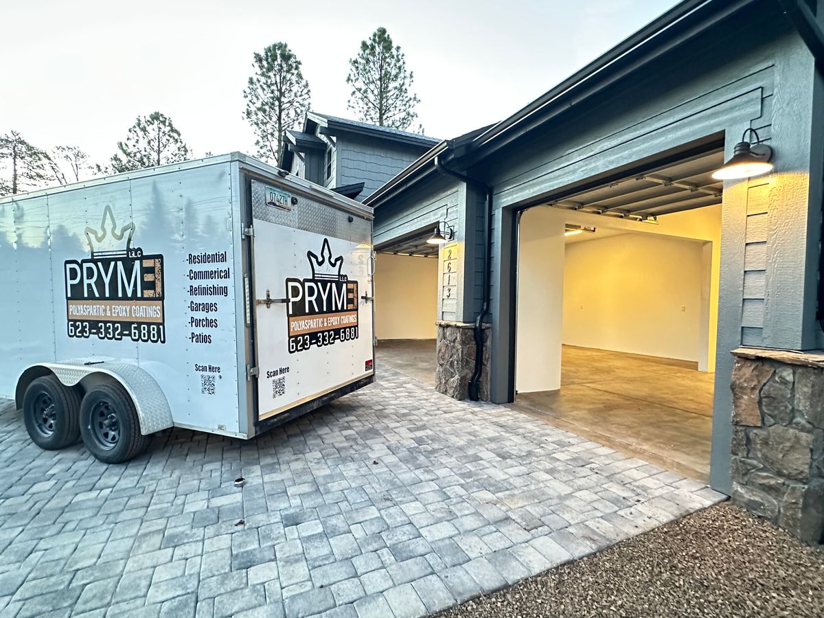 Garages for PRYME EPOXY in Mayer, AZ