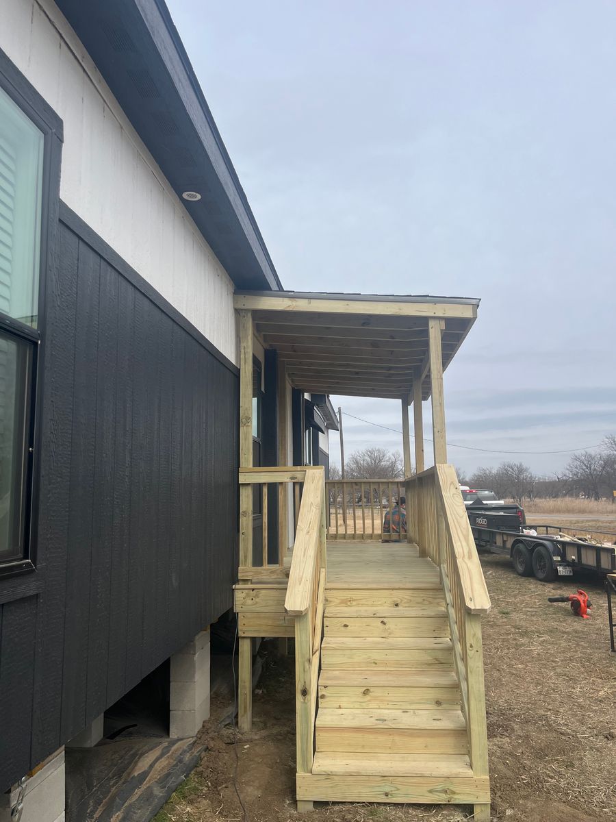 Porches & Pergolas for BAKER Carpentry in Joshua, TX