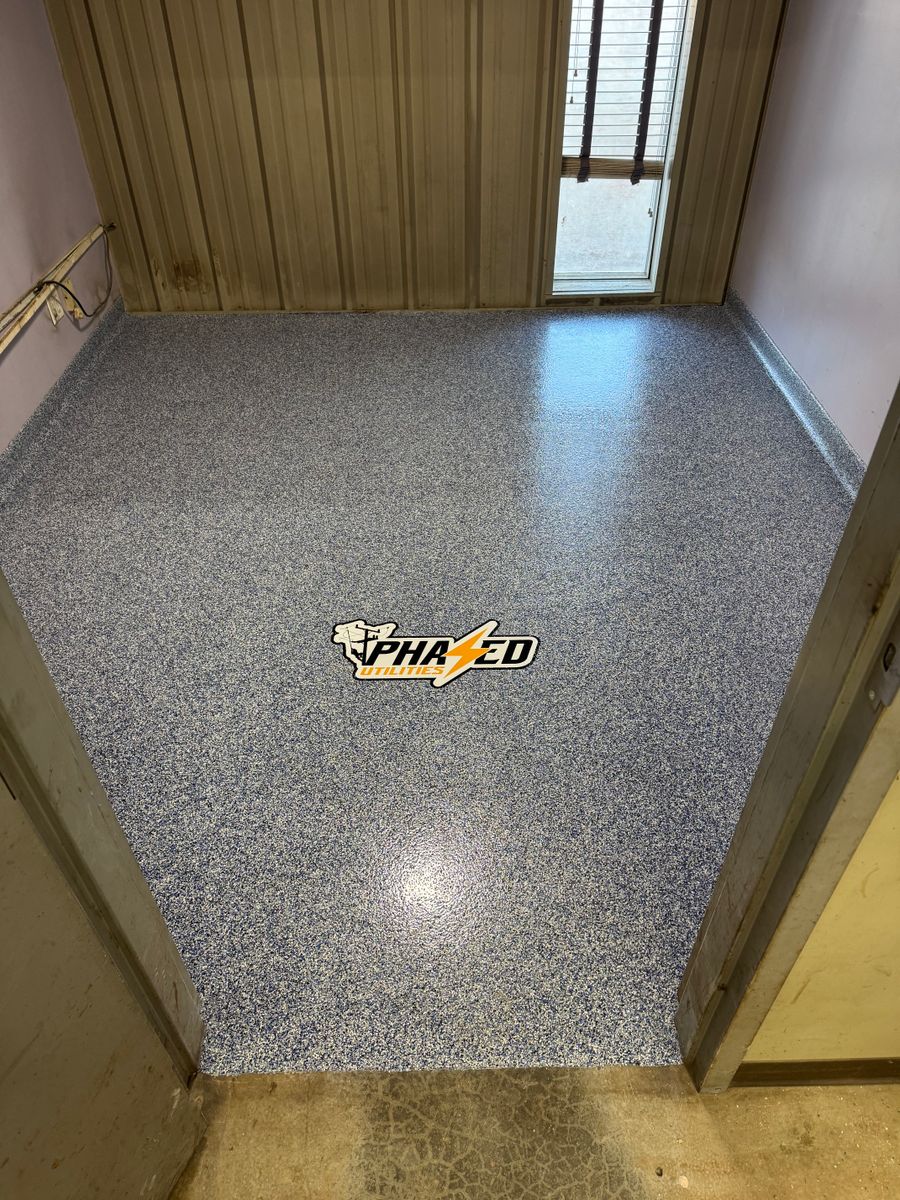 Polyaspartic Topcoat for Mitchell’s Concrete Coatings in Taylorsville, NC