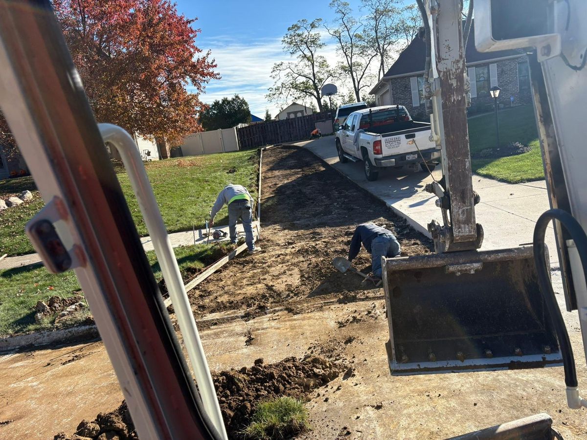Driveway tear out and replacement for Concrete Pros, LLC in Lorain, OH