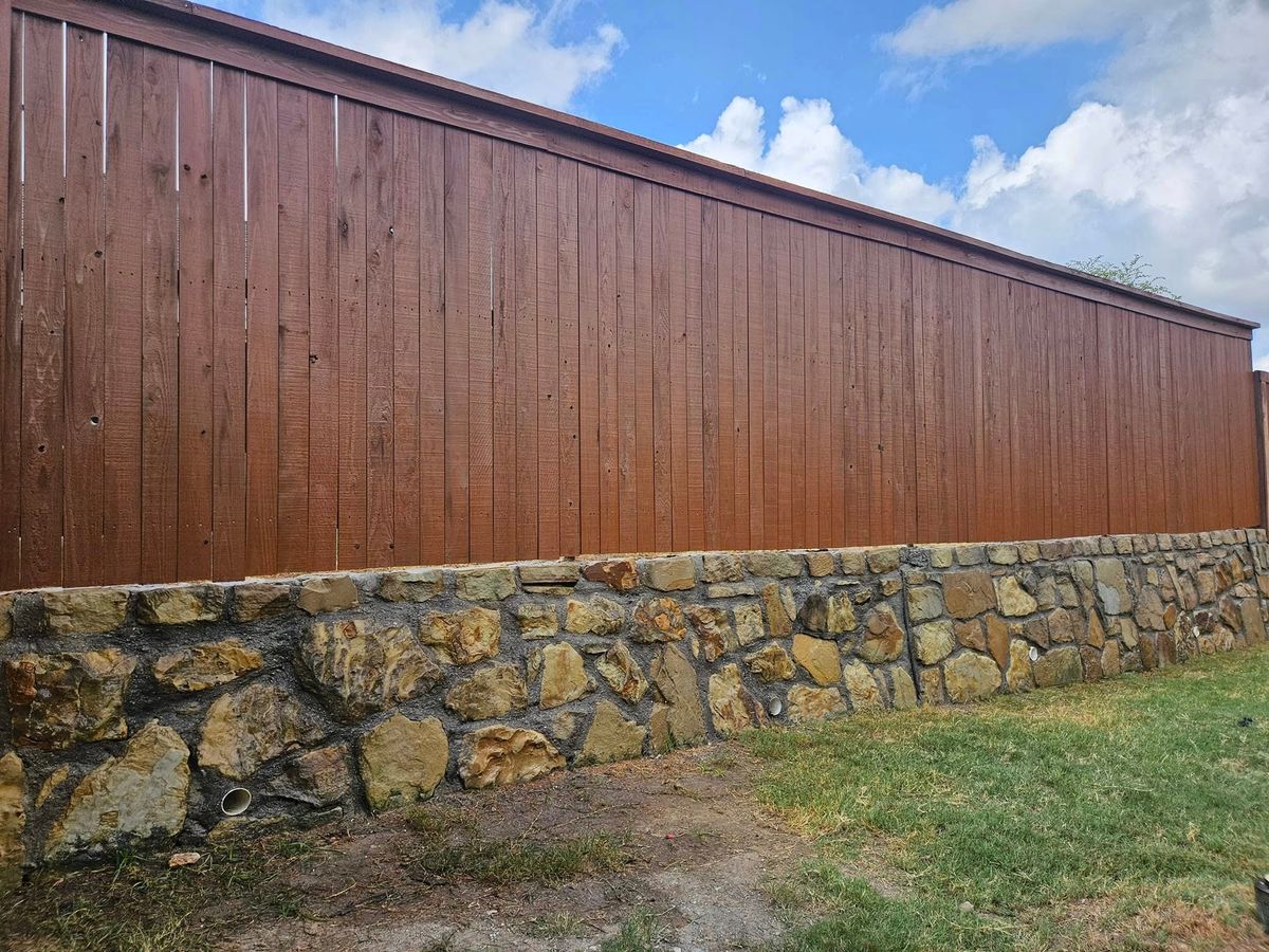Fence Restoration for Armor Fence Staining in Highland Village, TX