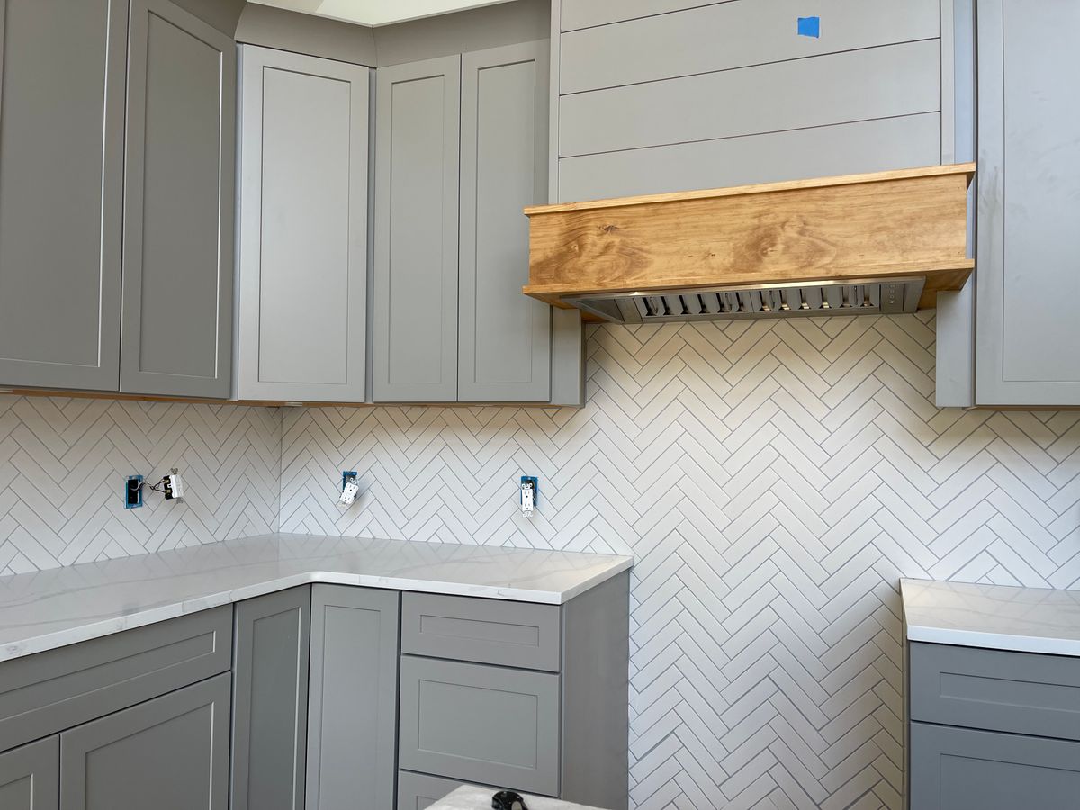 Kitchen Backsplash Installation for The Carpenter’s Touch in Fall River, MA