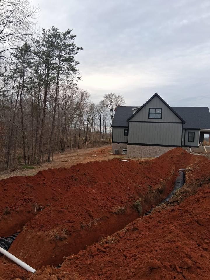 Trenching and Utilities Installation for Willetts Excavation & Septic in McMinnville, TN