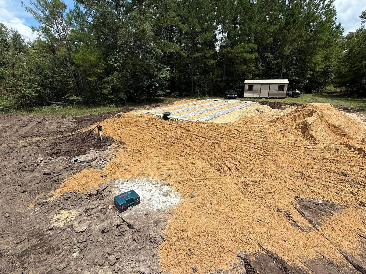 Complete Septic System Installation for TideCo Septic in Brunswick, GA