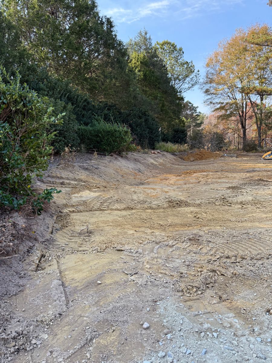 Grading // Dirtwork for NC Property Works, LLC in Johnston County, NC