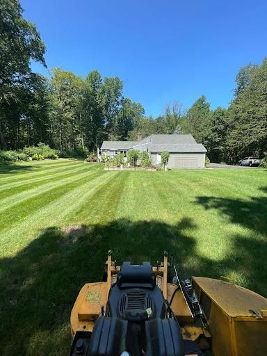 Full Landscape Redesign for Blades of Glory LLC in Cheshire, CT