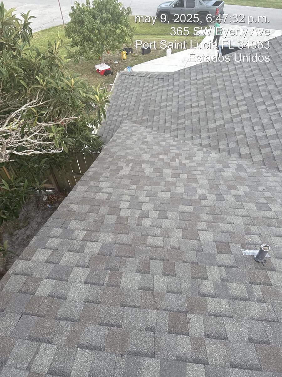 Roof Replacement for Ridgecap Roofing in Port St. Lucie, FL