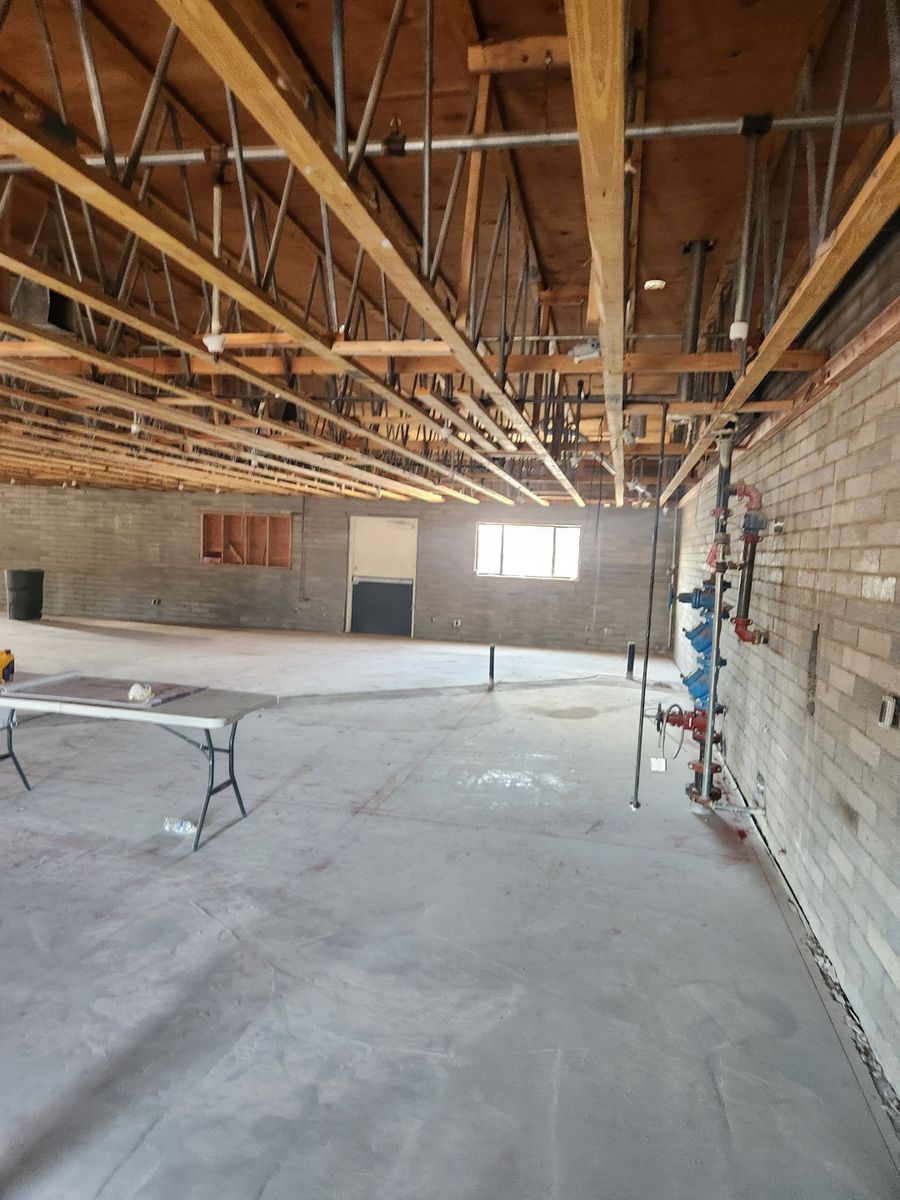 Framing for Ant Farm Construction in Kingman, AZ