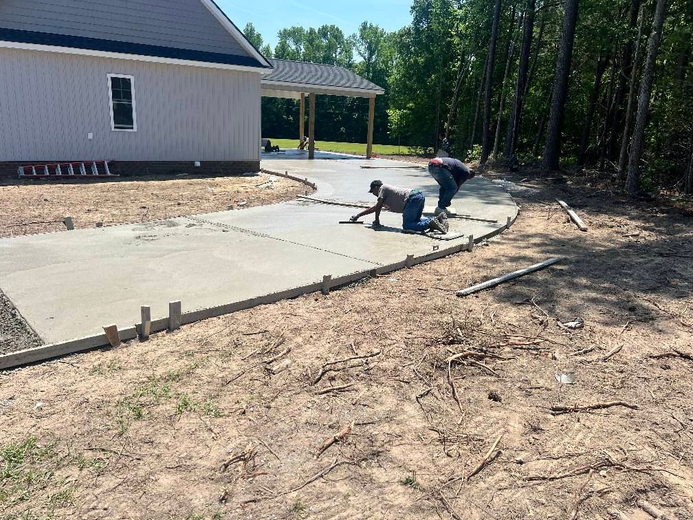 Patio Design & Installation for Burt Concrete Solutions in Raleigh, NC