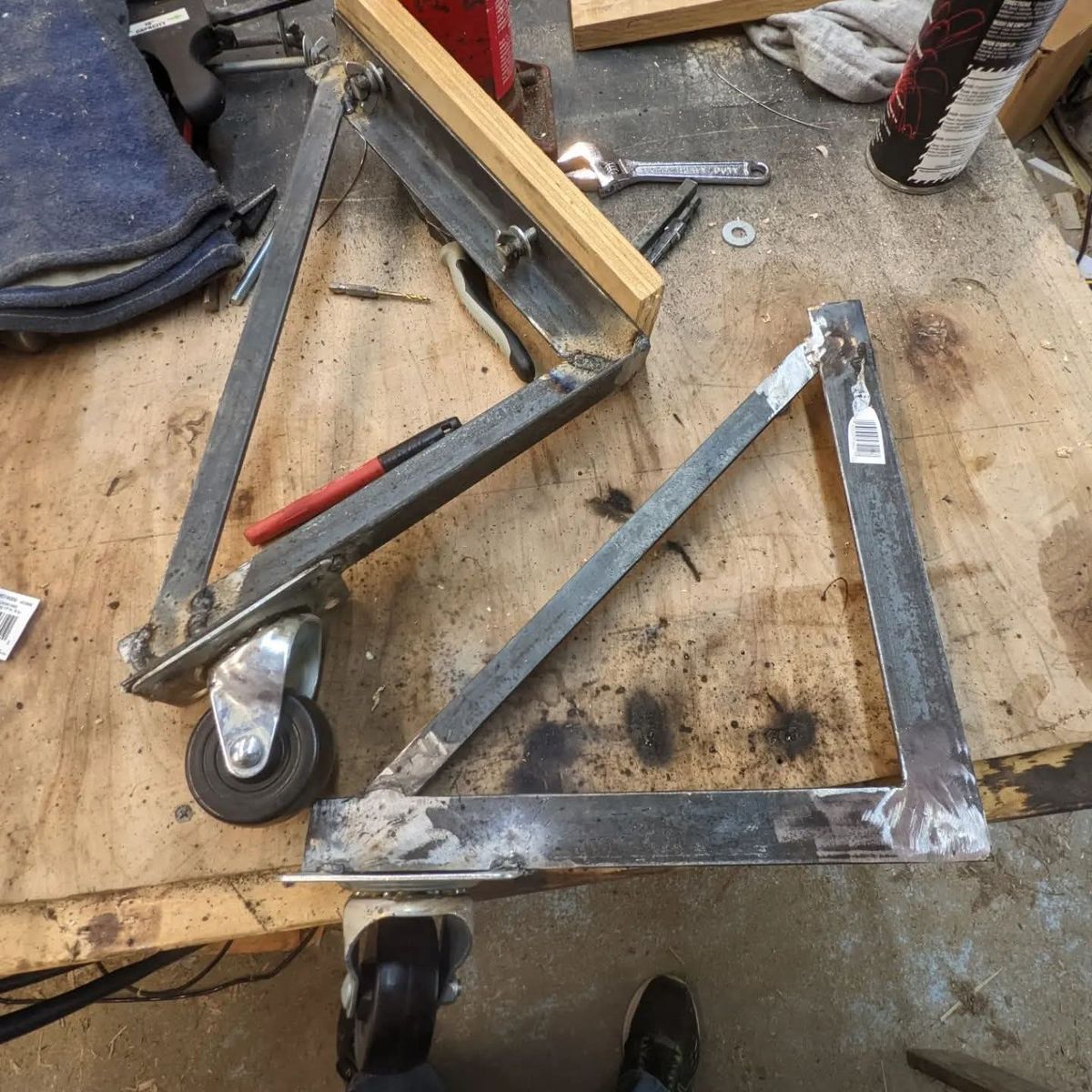 Custom fabrication for Monkey's Fist Handyman Services in Gorham, ME