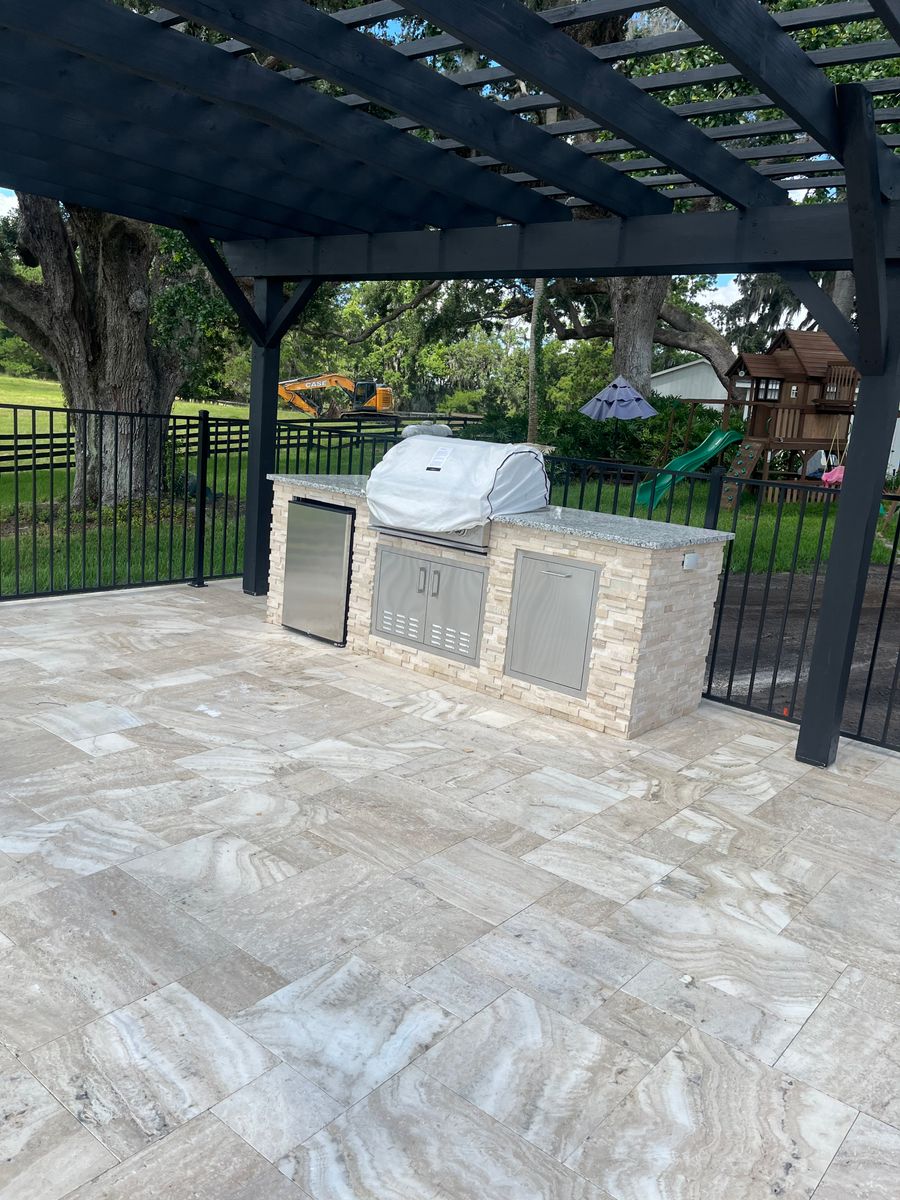 Pergolas for MI Contracting LLC in St. Augustine, FL