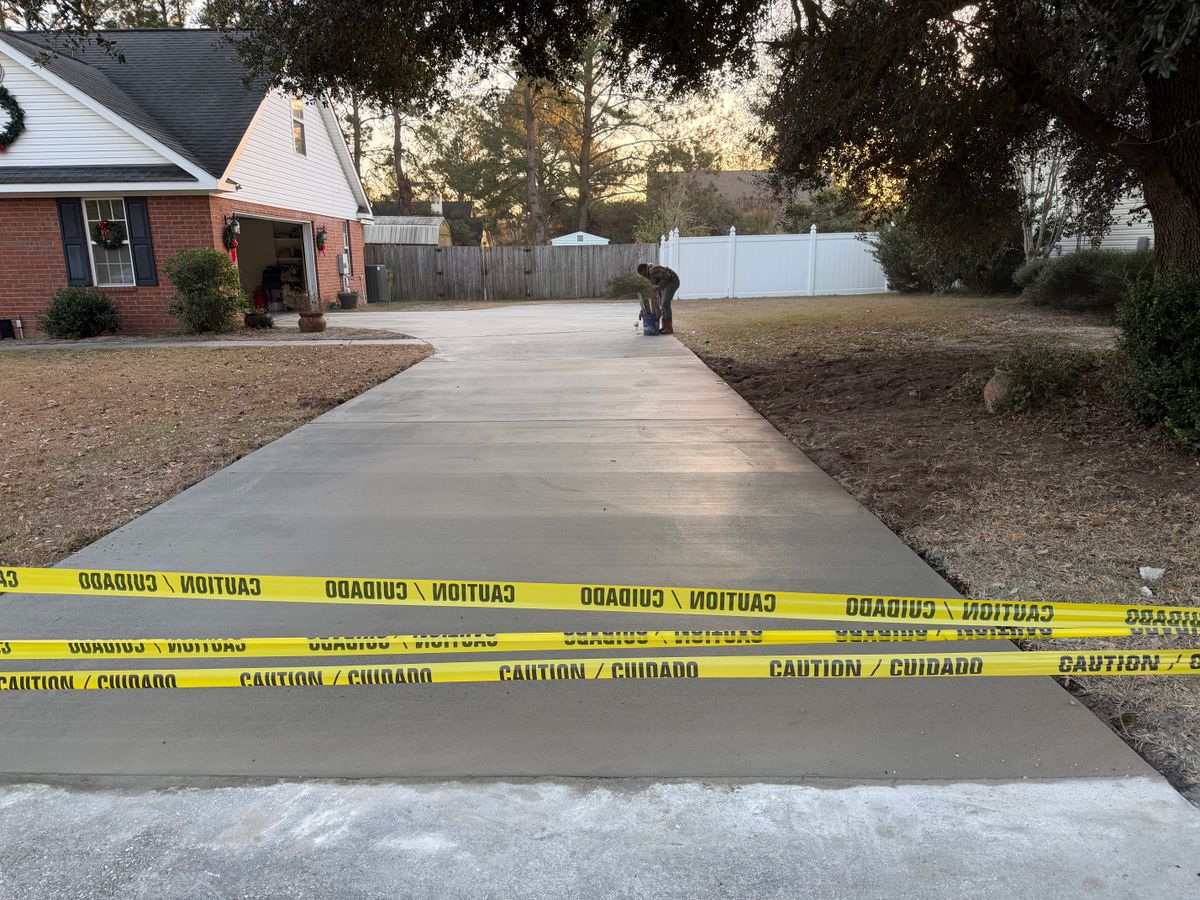 Driveway Construction for Solid Foundation Concrete Finishing in Statesboro, GA
