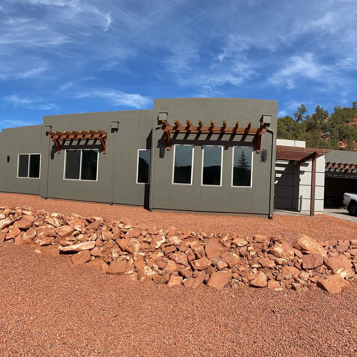 Stone Work for Legacy Plastering in Cottonwood, AZ