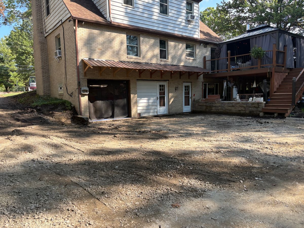 Driveway tear out and replacement for Concrete Pros, LLC in Lorain, OH