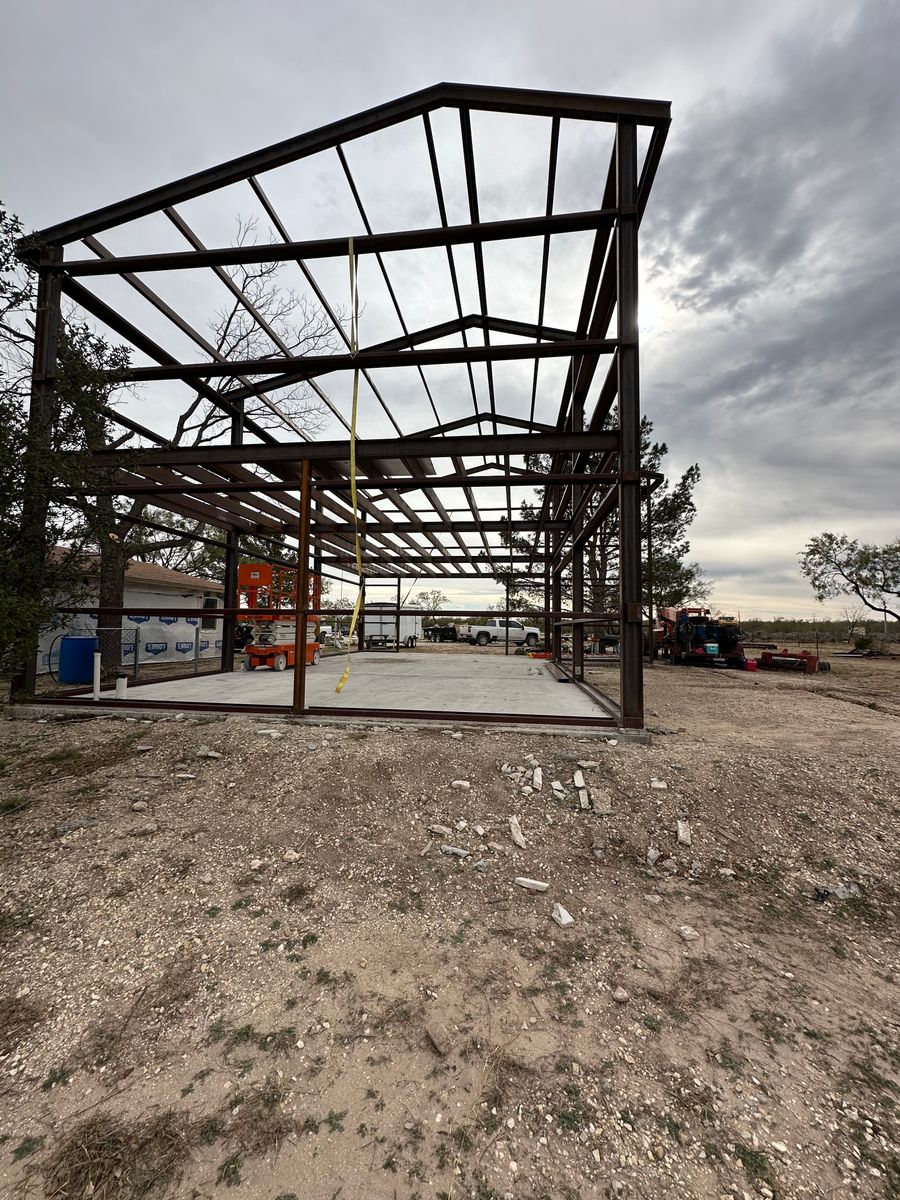 Steel Fabrication for Bean Welding & Construction LLC in Ballinger, TX