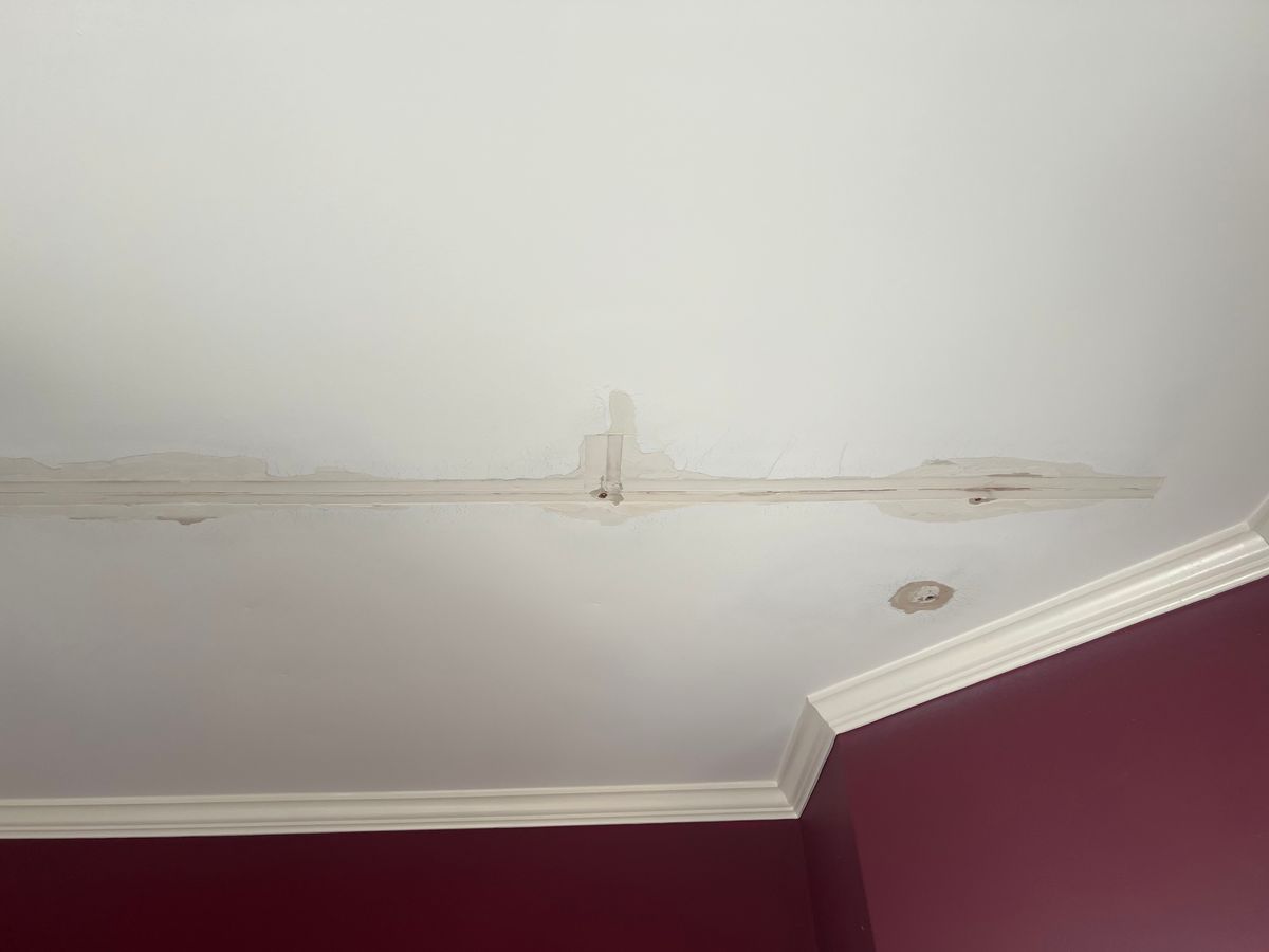 Sheetrock repairs for Susan's Painting in Greensboro, NC