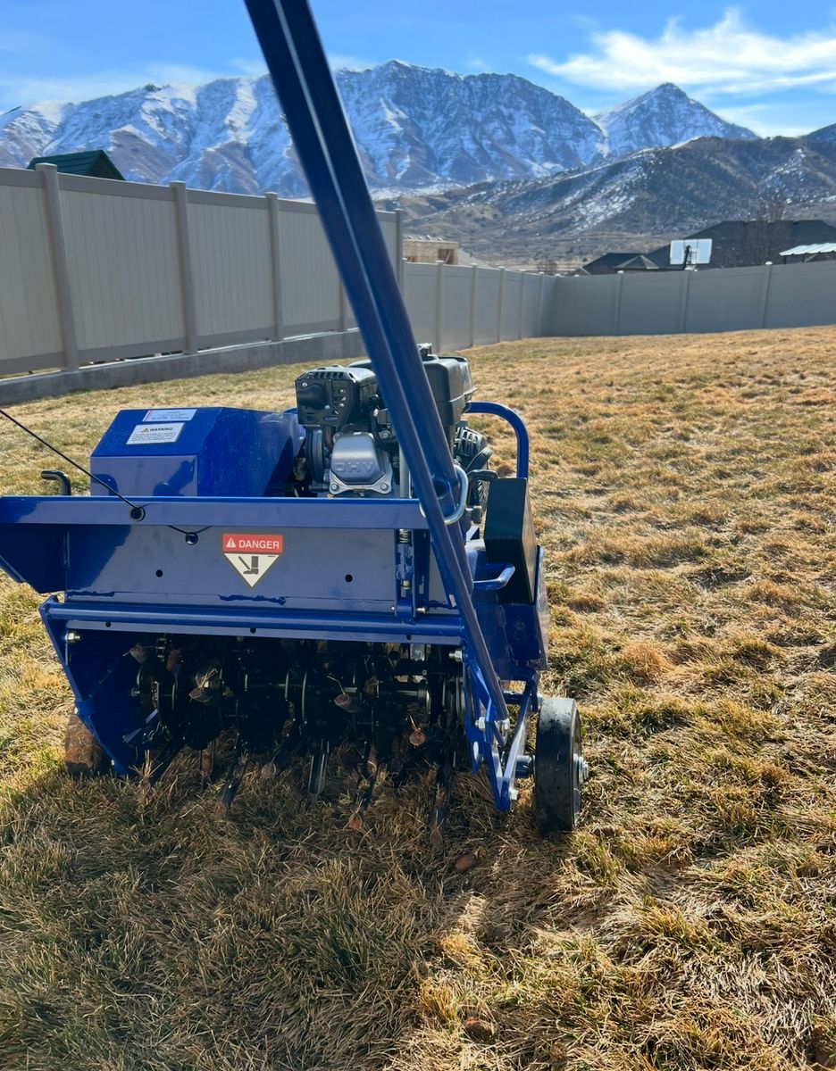 Aeration for Platinum Lawn Service in Santaquin, UT
