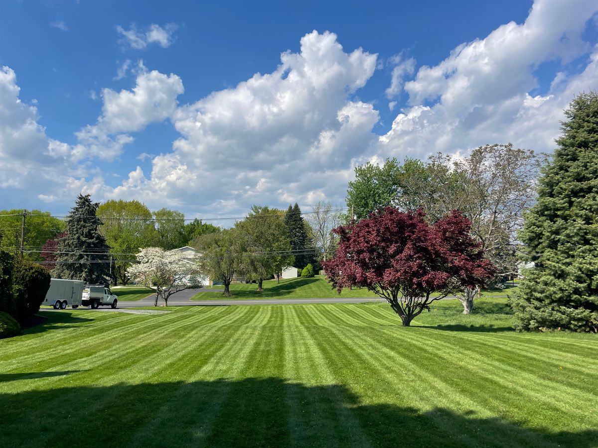 Mowing for Byers Premier Landscapes in Chambersburg, PA