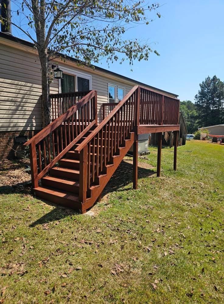 Deck & Patio Installation for Tru-Love Outdoor Services in Denton, NC